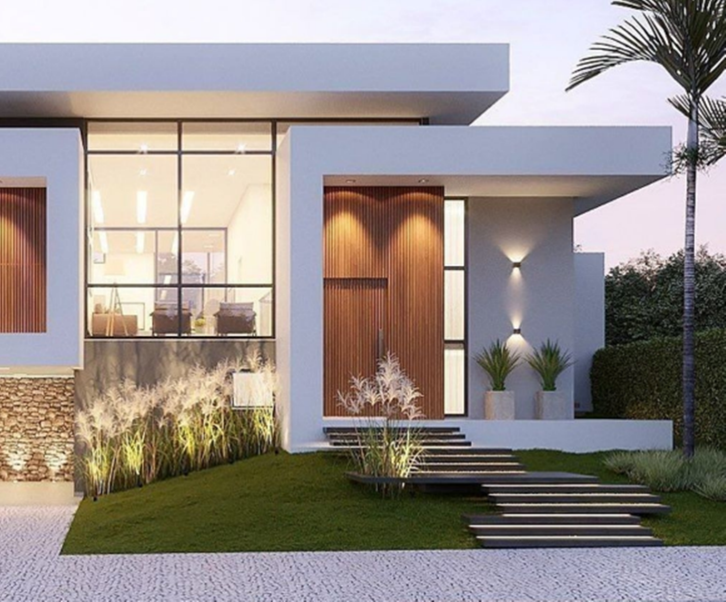 desain depan rumah minimalis modern